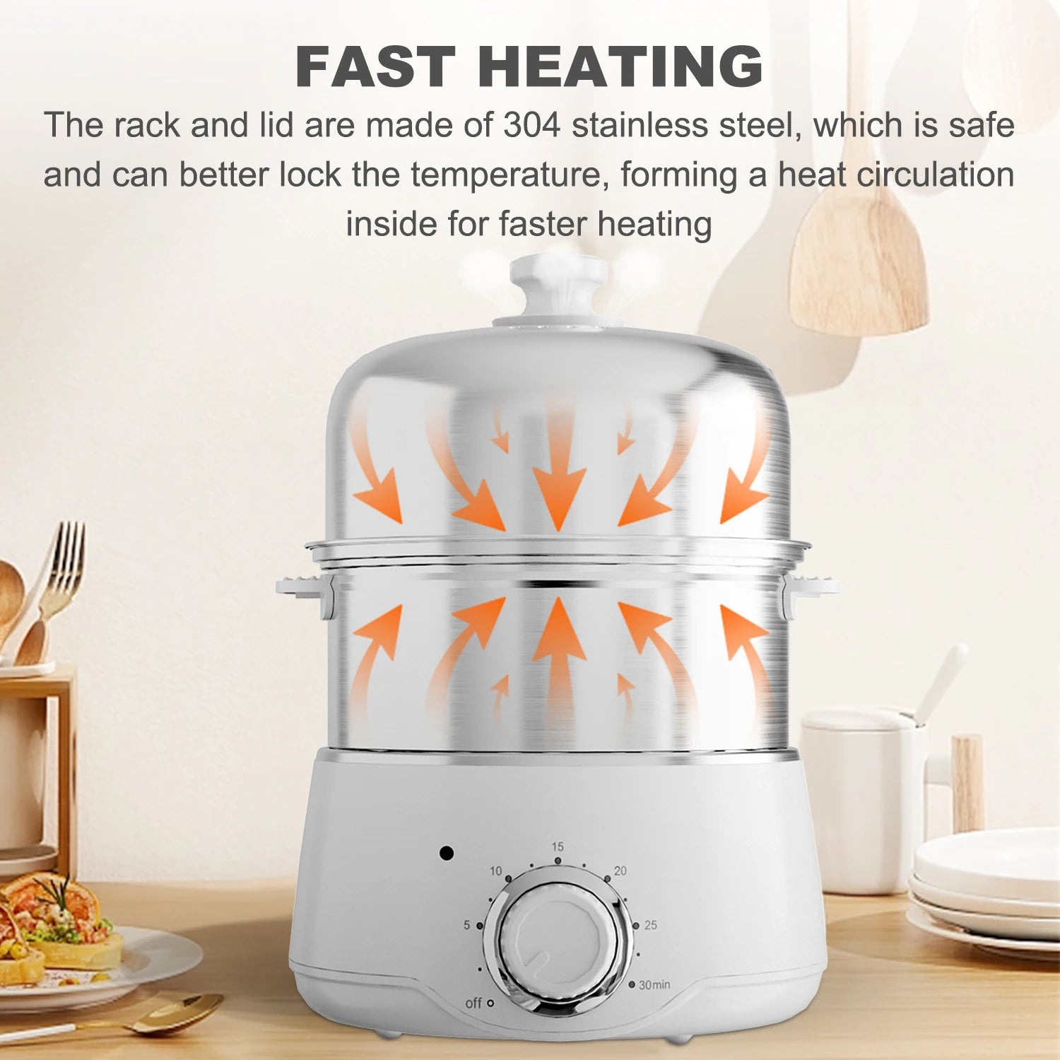 CACHOO 14-Egg Electric Egg Cooker