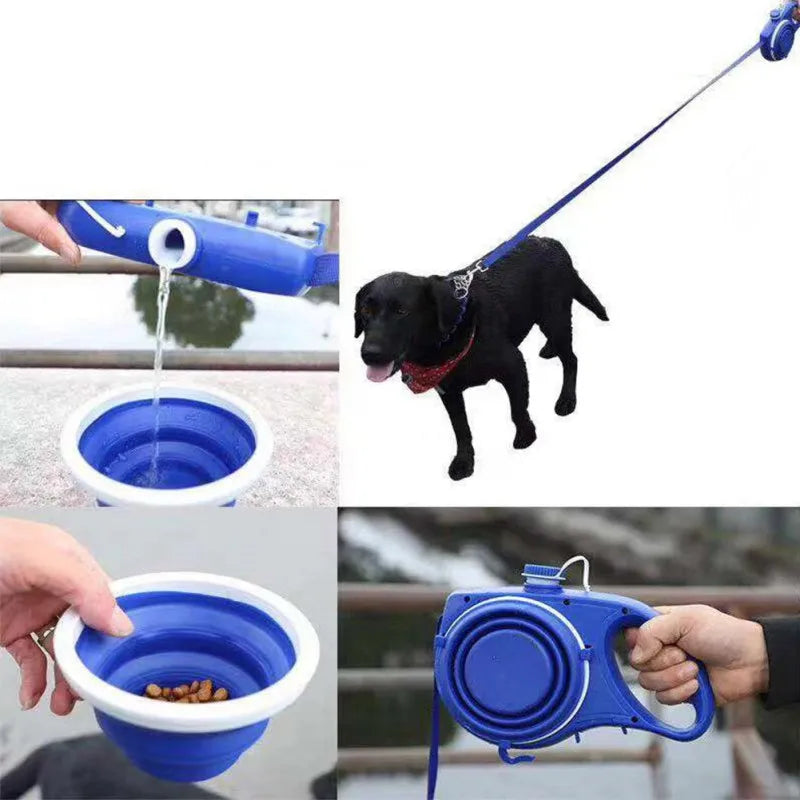 4-in-1 Retractable Dog Leash
