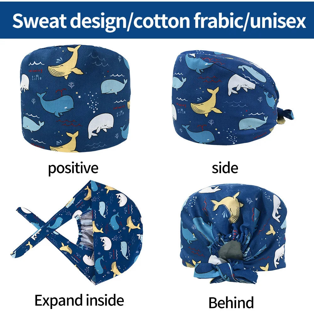 Men's Surgical Scrubs Cap