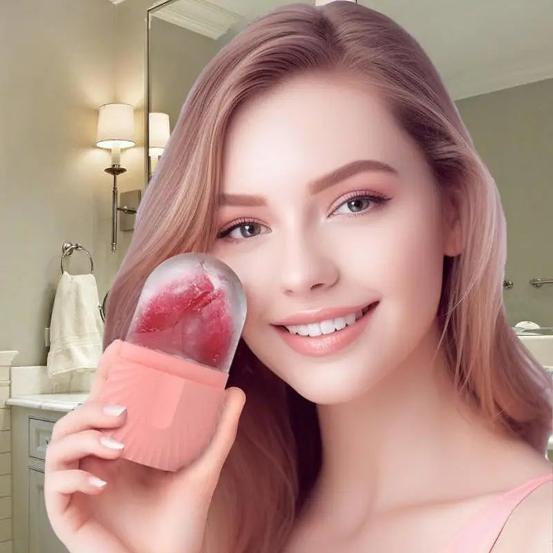 Silicone Beauty Ice Ball Massager & Skin Care Tool