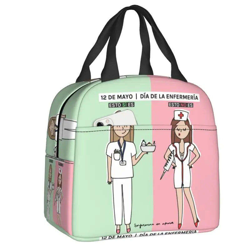 Enfermera Doctor Nurse Lunch Bag