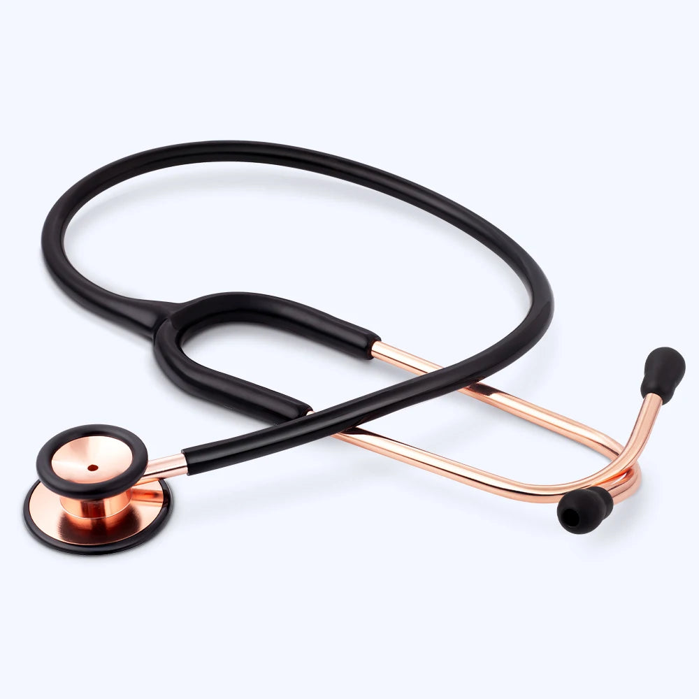 Medical Double sided Stethoscope Medical Equipment Professional Heart Lung Cardiology Double Head Stethoscope Nurse Student Vet