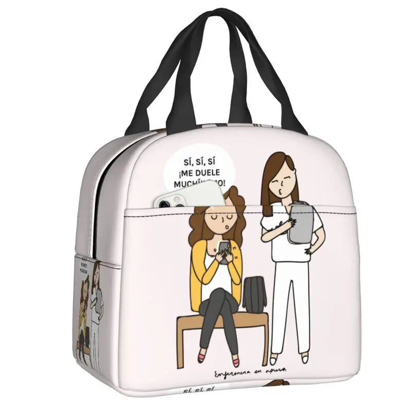 Enfermera Doctor Nurse Lunch Bag