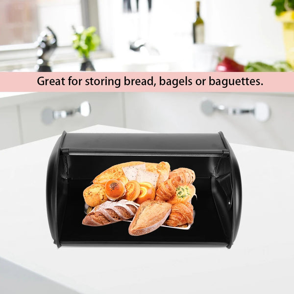 Large Capacity Stainless Steel Bread Bin