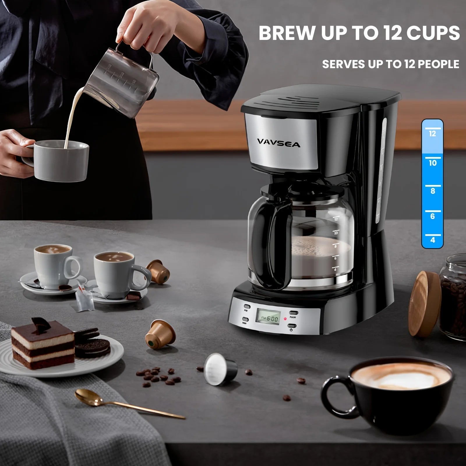 VAVSEA Programmable Coffee Maker