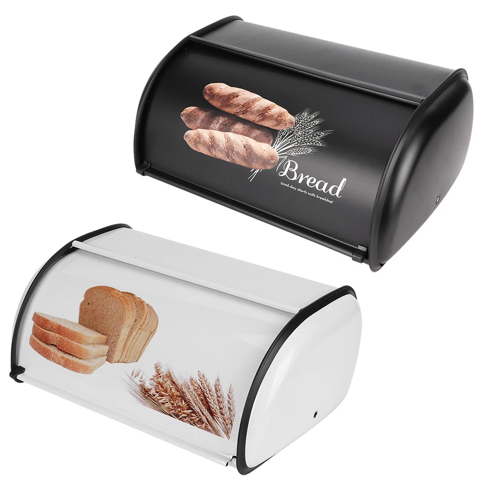 Large Capacity Stainless Steel Bread Bin