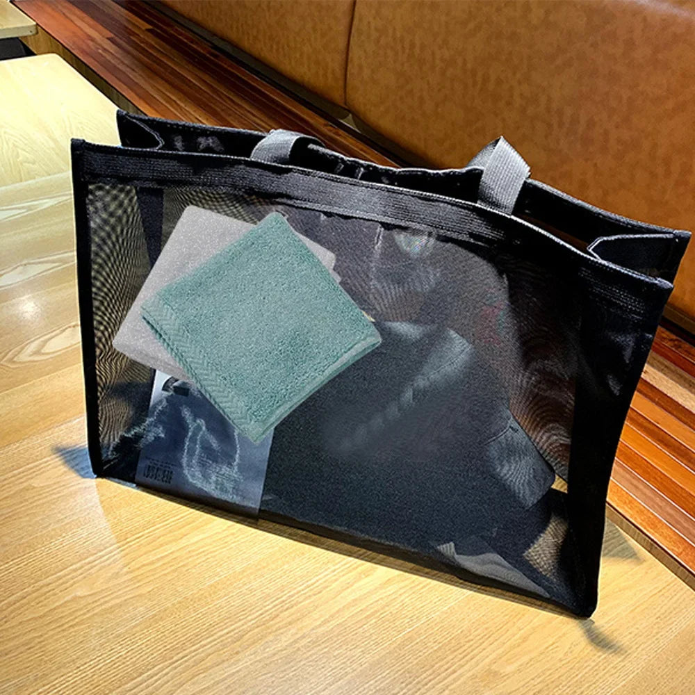 Transparent Organizer Tote Bag