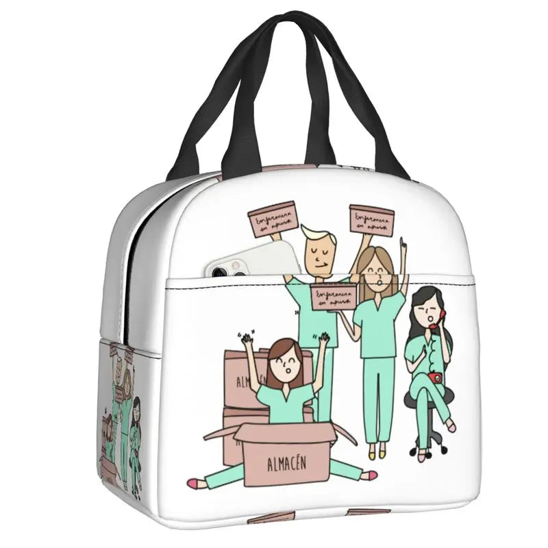 Enfermera Doctor Nurse Lunch Bag