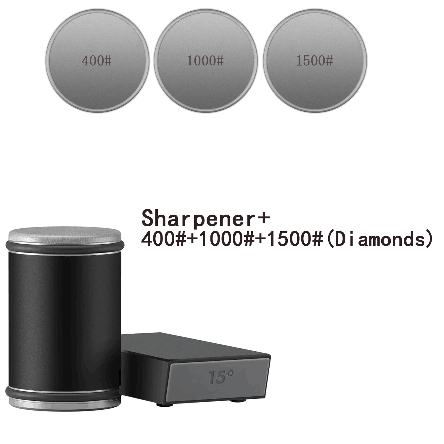 Rolling Knife Sharpener with Magnetic Holder