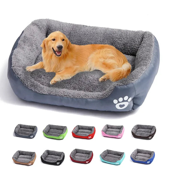 Plush Pet Bed for Cats and Dogs