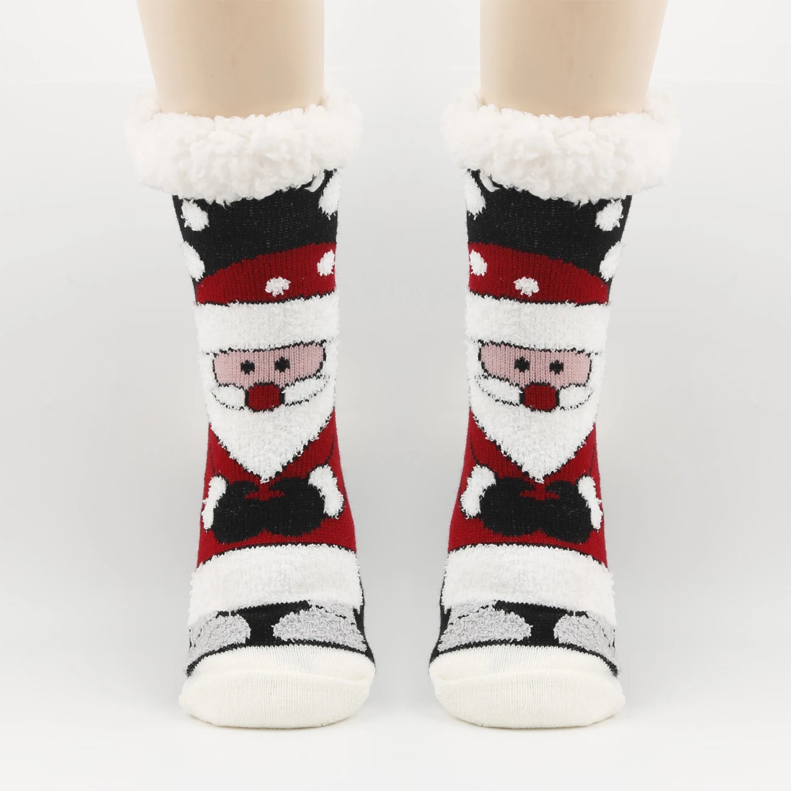 Women'S Christmas Socks Floor Socks Snow Boots Thickened Fleece Home Sleep Socks Carpet Sock Covers Winter Warm Socks Women