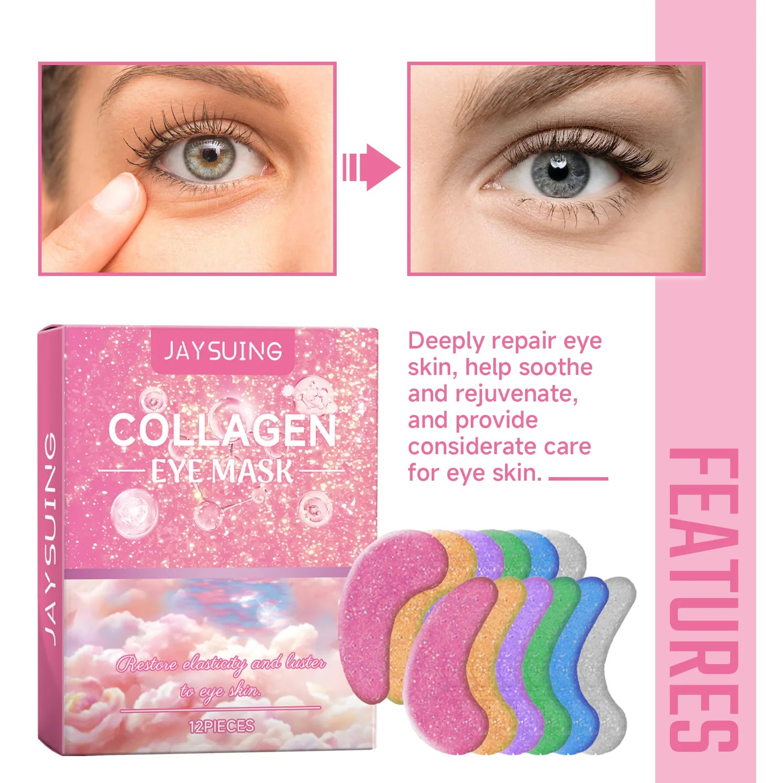 Collagen Eye Mask for Dark Circles