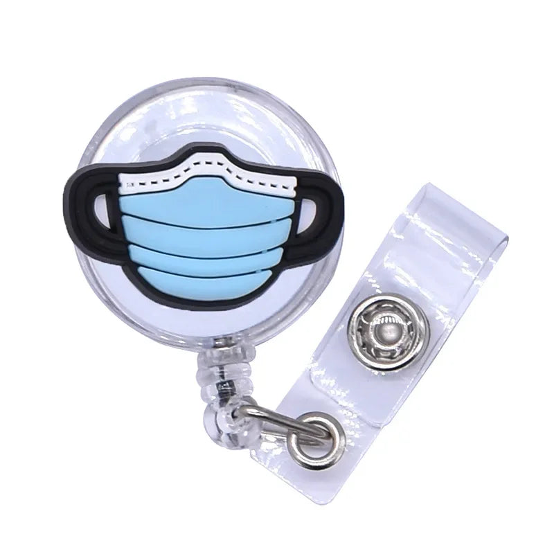 Silicone Retractable Nurse Badge Holder