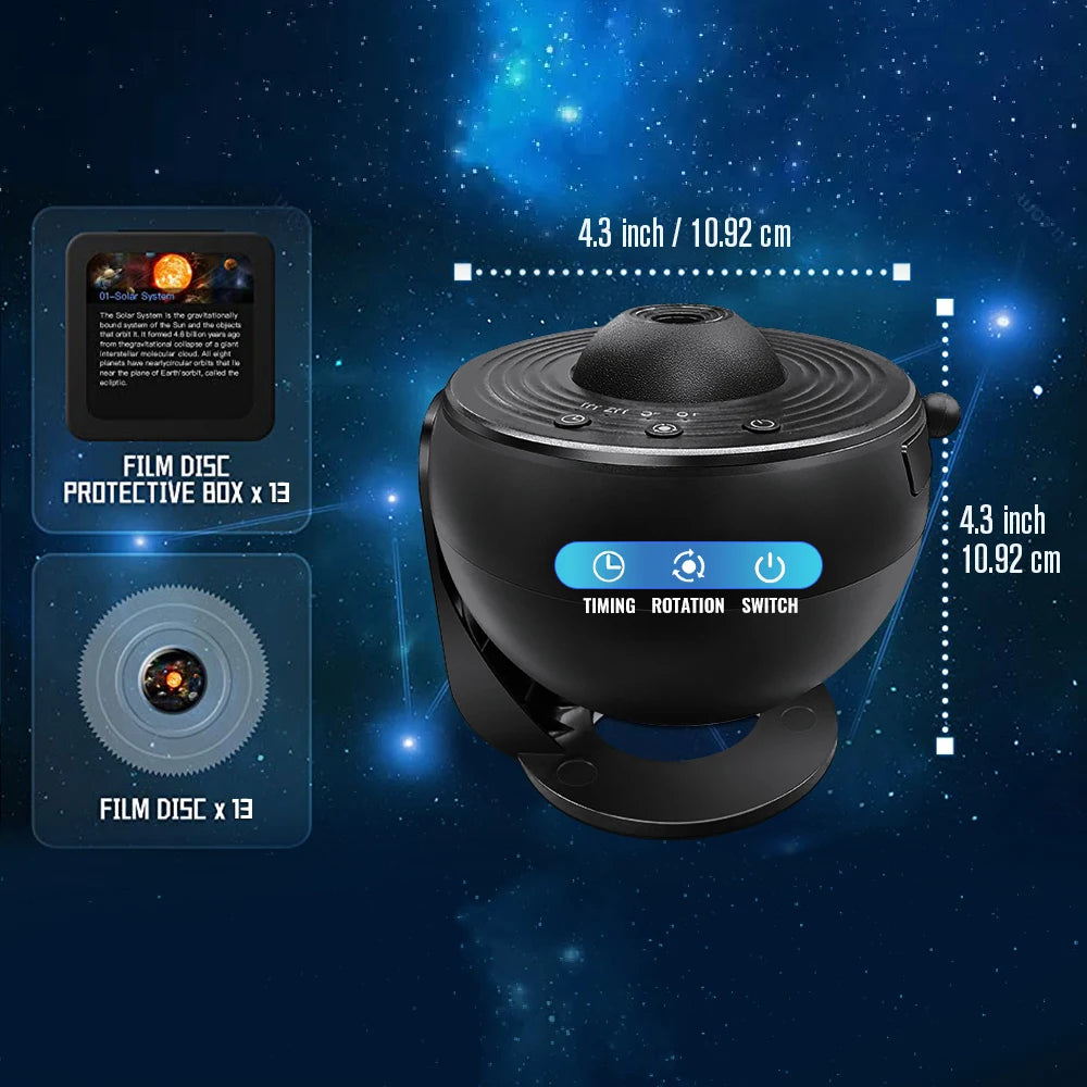 Galaxy Projector Night Light