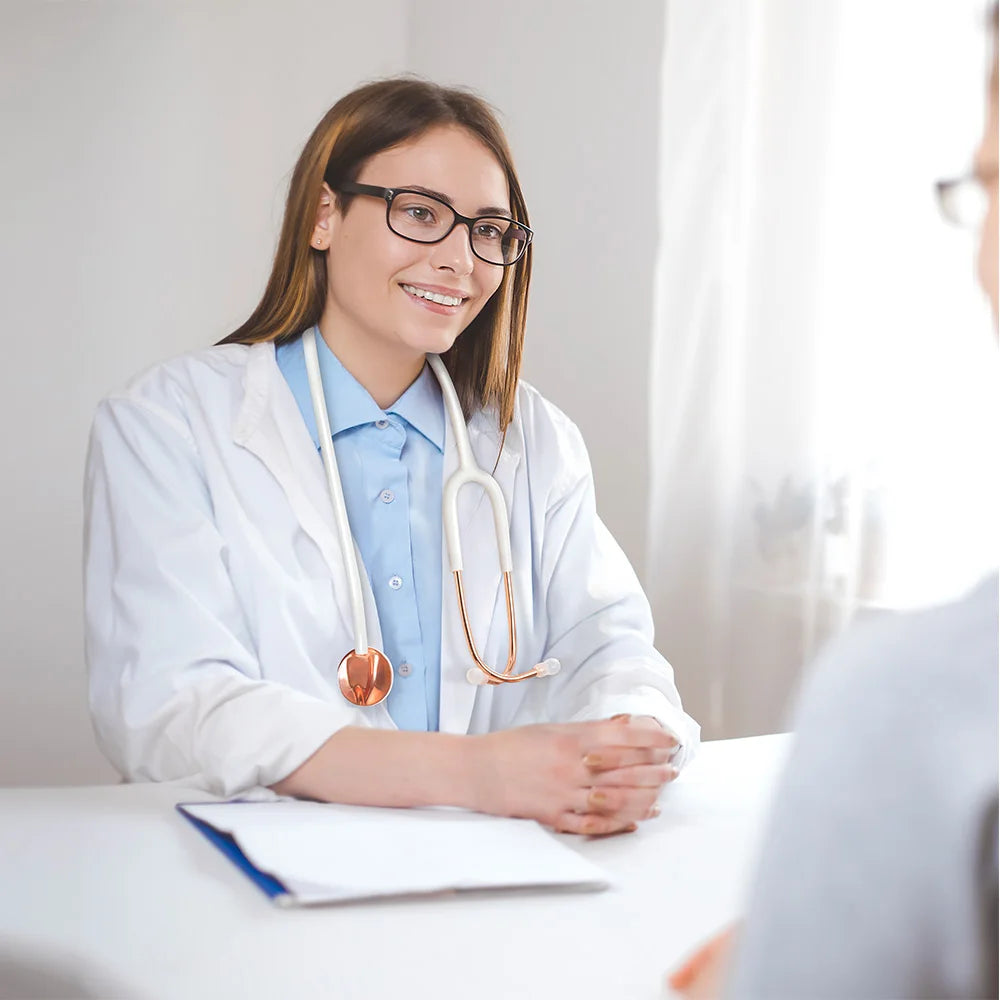 Professional Doctor Medical Stethoscope Heart Lung Cardiology Single Head Stethoscope Nurse Student Vet Medical Equipment Device