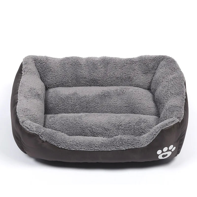 Plush Pet Bed for Cats and Dogs