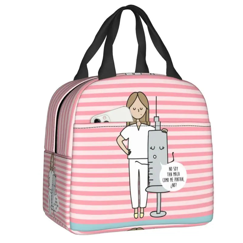 Enfermera Doctor Nurse Lunch Bag