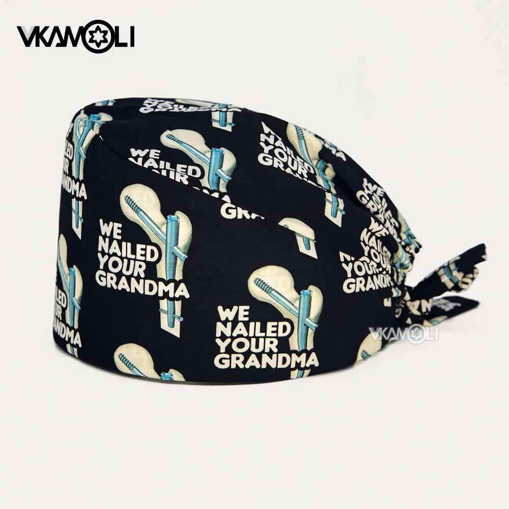 Orthopedic Pattern Scrub Hat