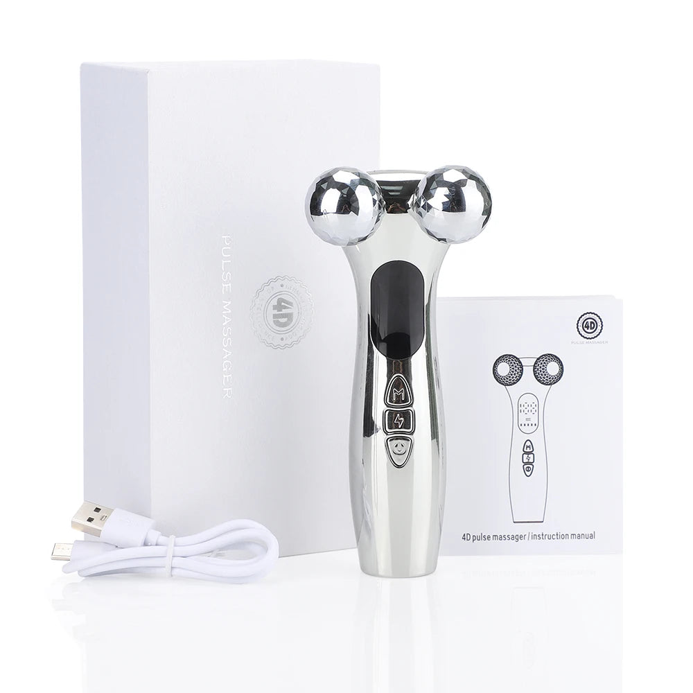 EMS Face Roller Massager