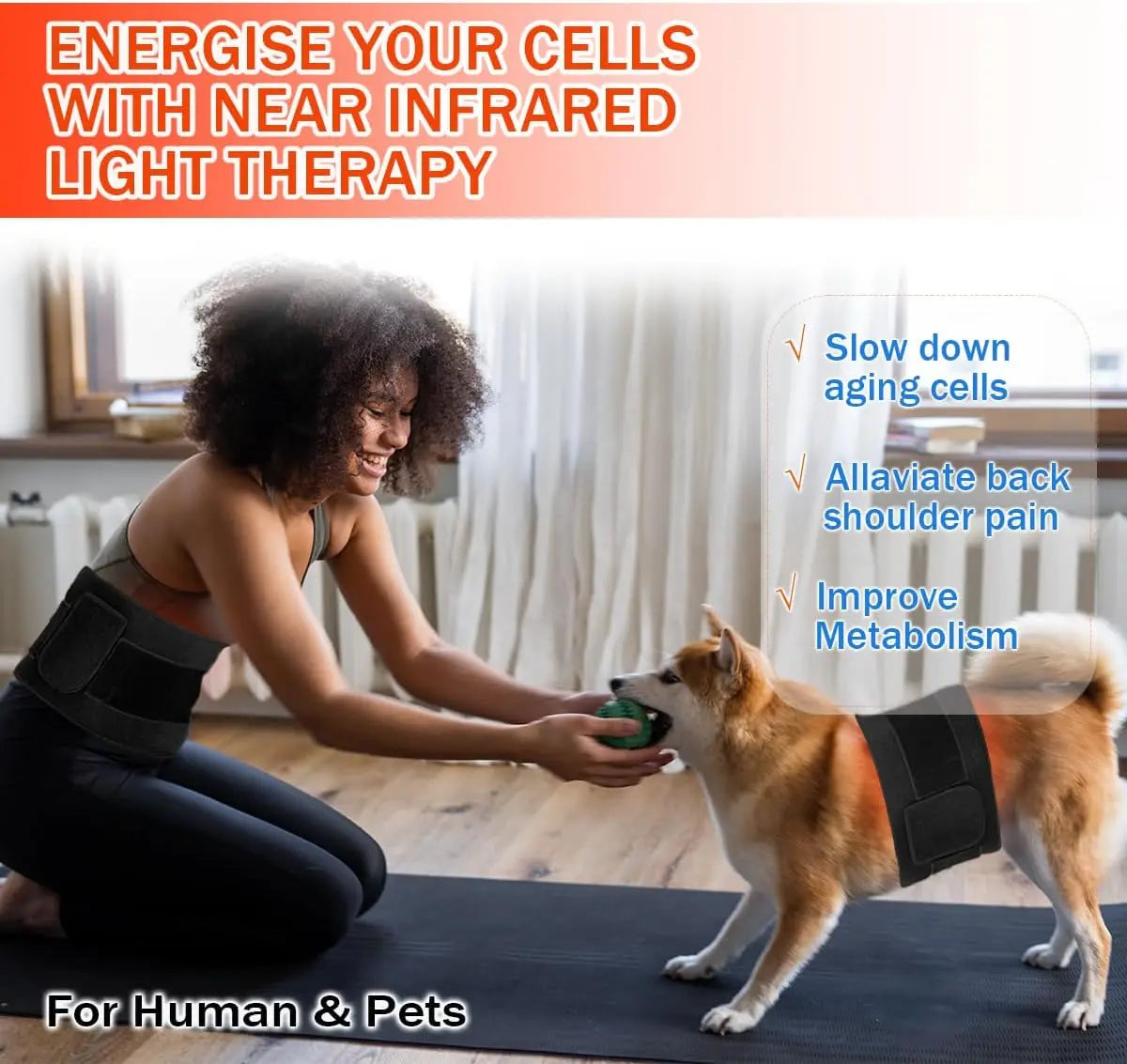 Infrared LED Light Therapy Pad