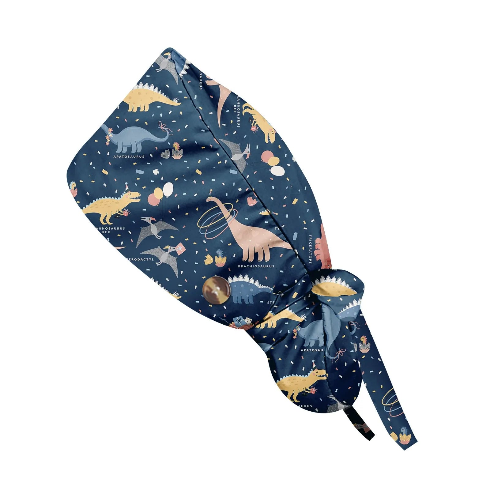 Fashion Cute Little Animals Printed Nurse Hat Casual Women'S Ponytail Hats  Baotou Hat Dustproof Hat Nursing Work Hats