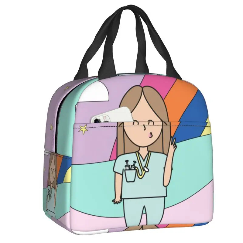 Enfermera Doctor Nurse Lunch Bag