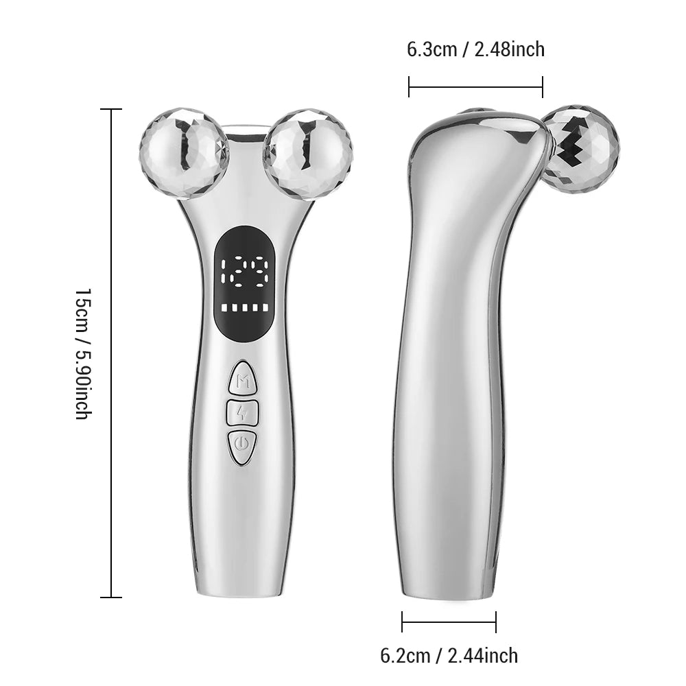 EMS Face Roller Massager
