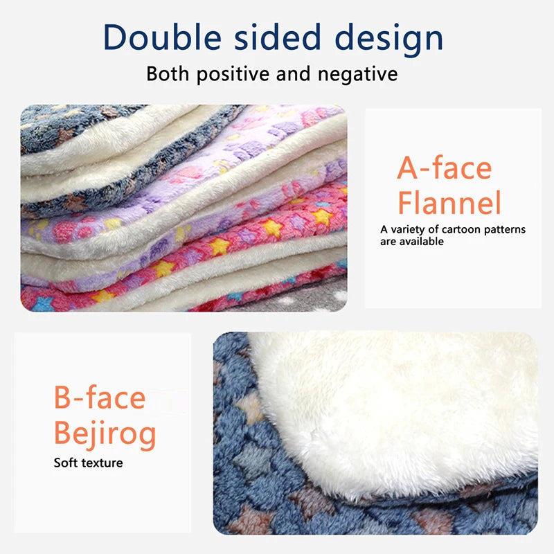 Flannel Cat Sleeping Mat