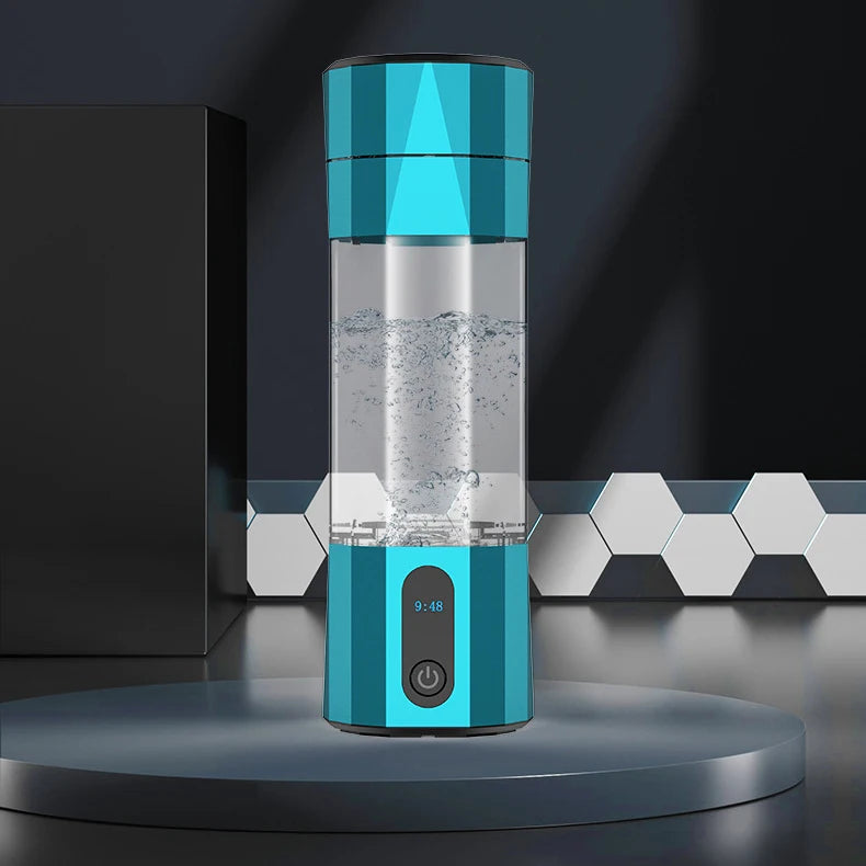 6000 PPB High Concentration of  Hydrogen Water Generator Bottle SPE&PEM TYpe Charge Akaline Water Ionizer