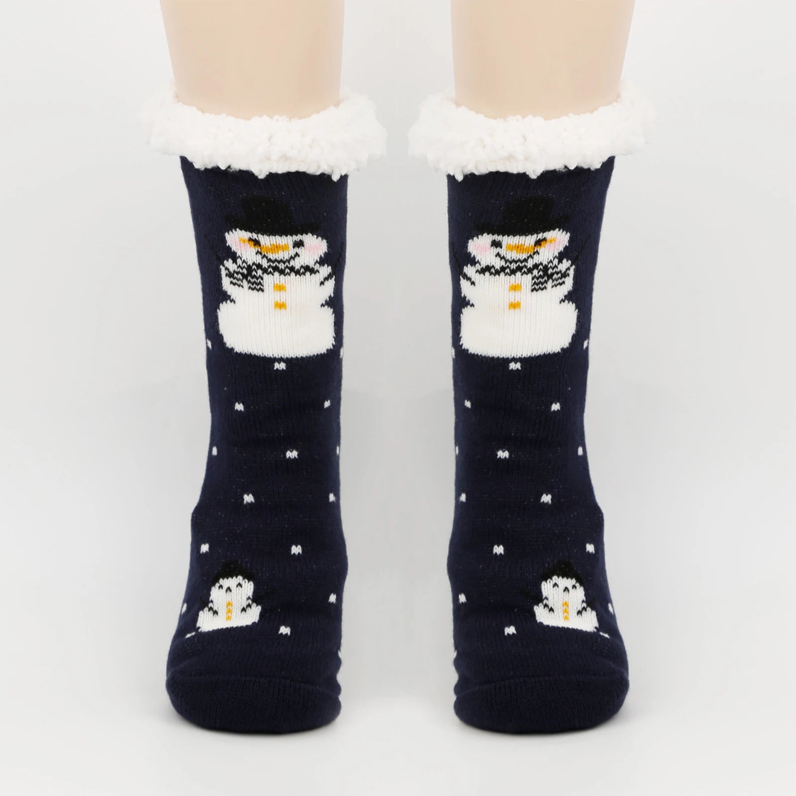 Women'S Christmas Socks Floor Socks Snow Boots Thickened Fleece Home Sleep Socks Carpet Sock Covers Winter Warm Socks Women