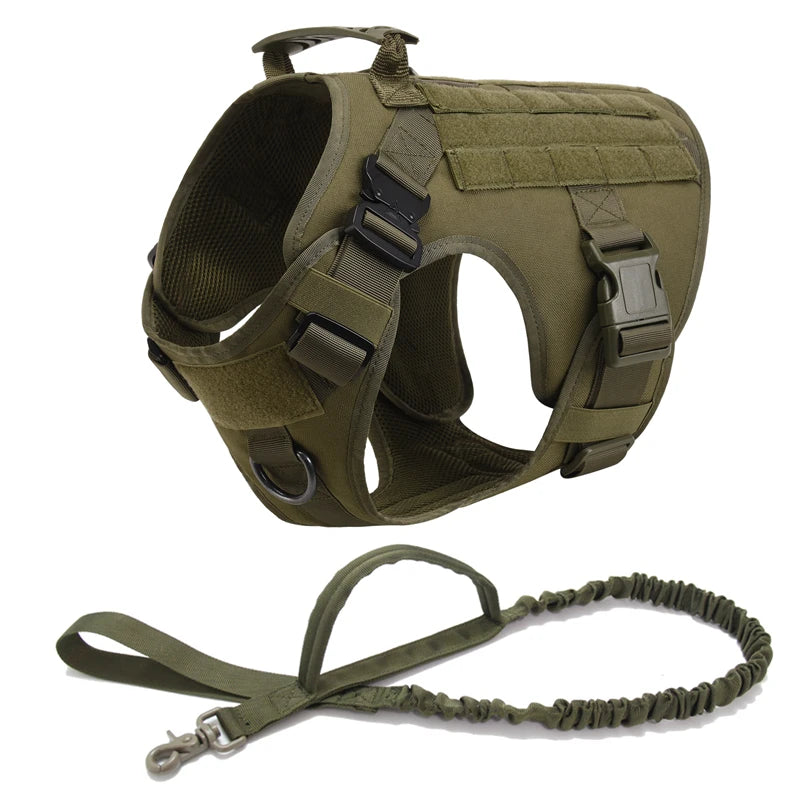K9 Tactical Dog Harness Set