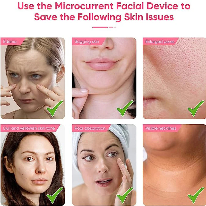 Mini Microcurrent Face Lift Device Roller,Lift The face and Tighten The Skin, Wrinkle Remover Toning skin care & tools(facial)