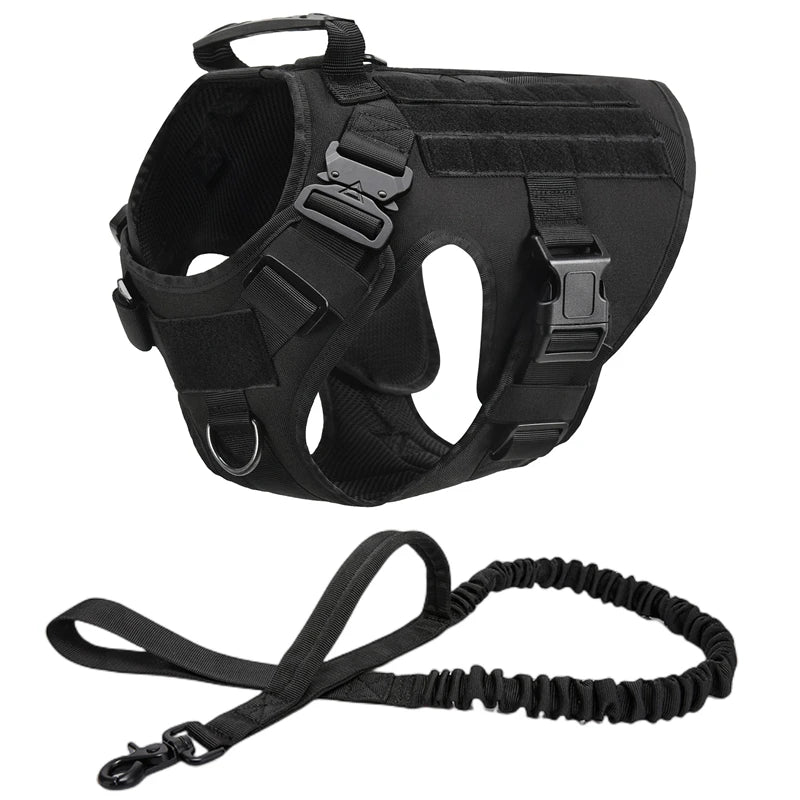 K9 Tactical Dog Harness Set