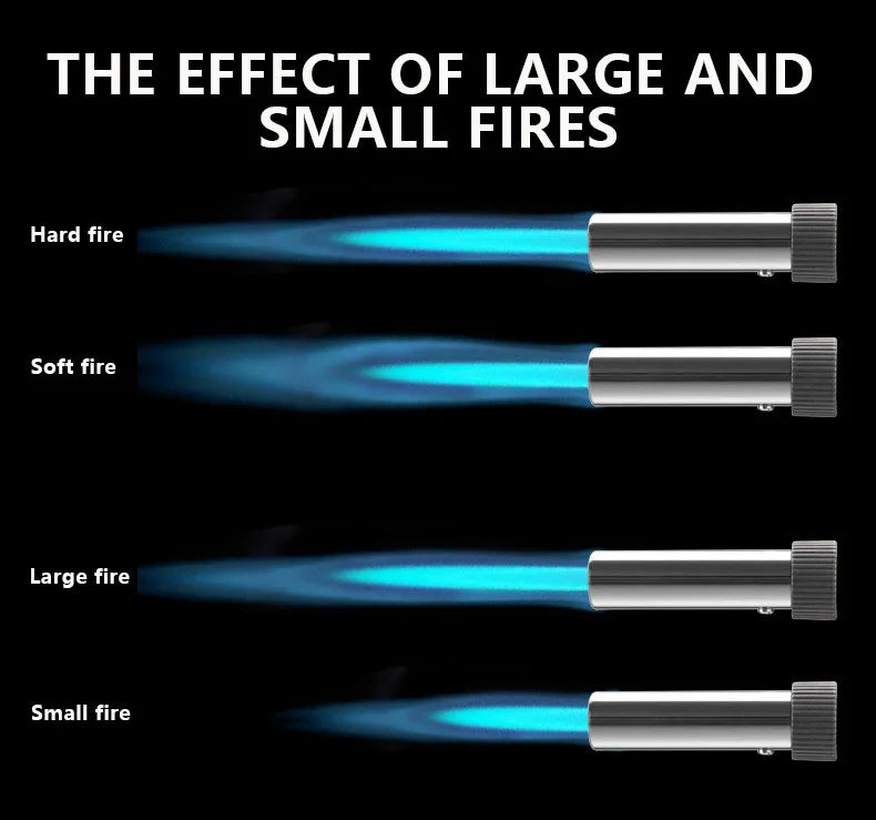 Adjustable Flame Blow Torch Lighter
