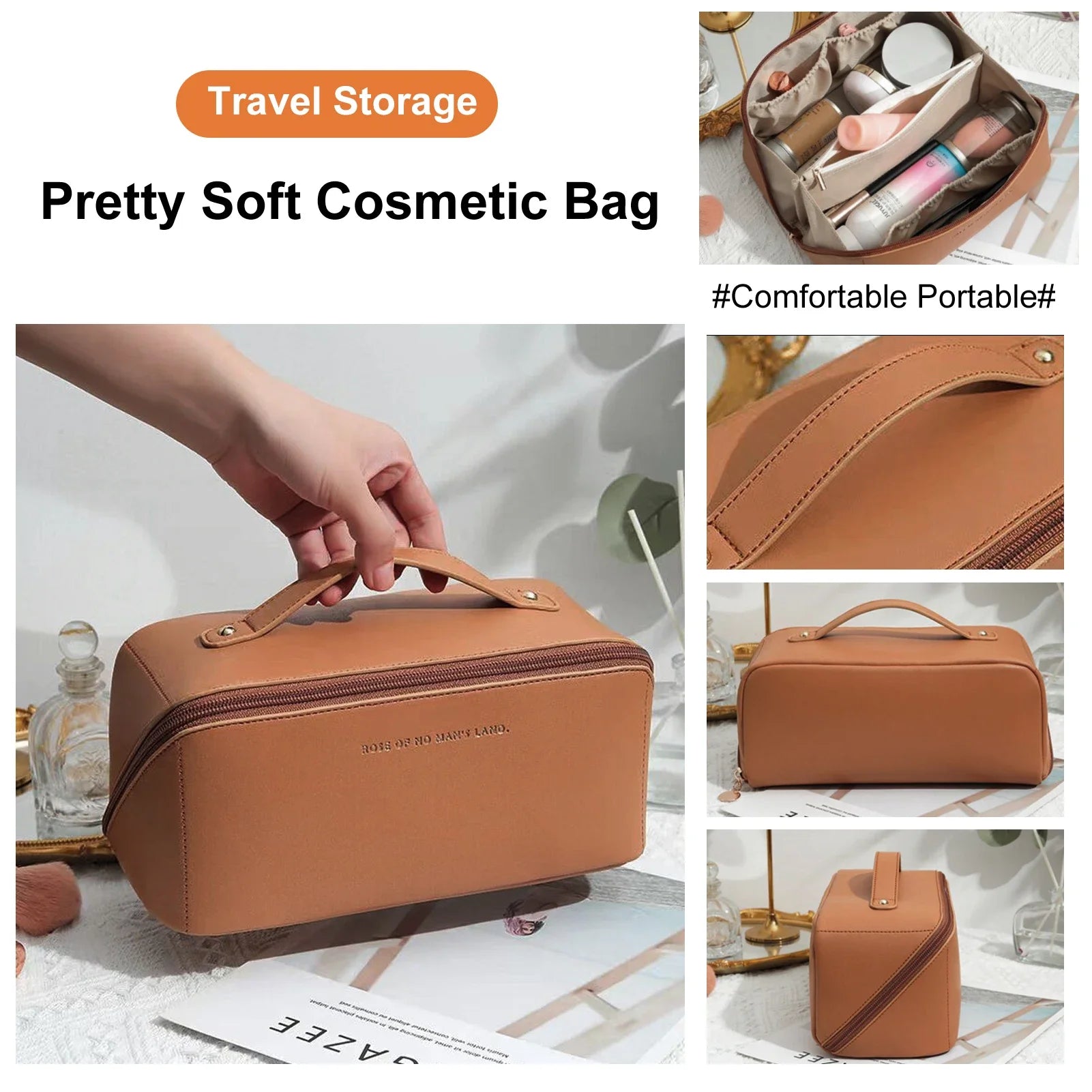 Large Travel Cosmetic Bag