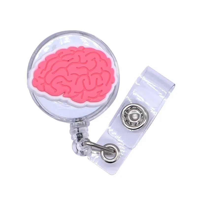 Silicone Retractable Nurse Badge Holder