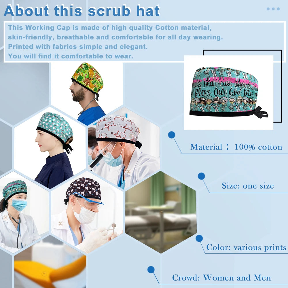 Hemming Cotton Skull Cartoon Hat