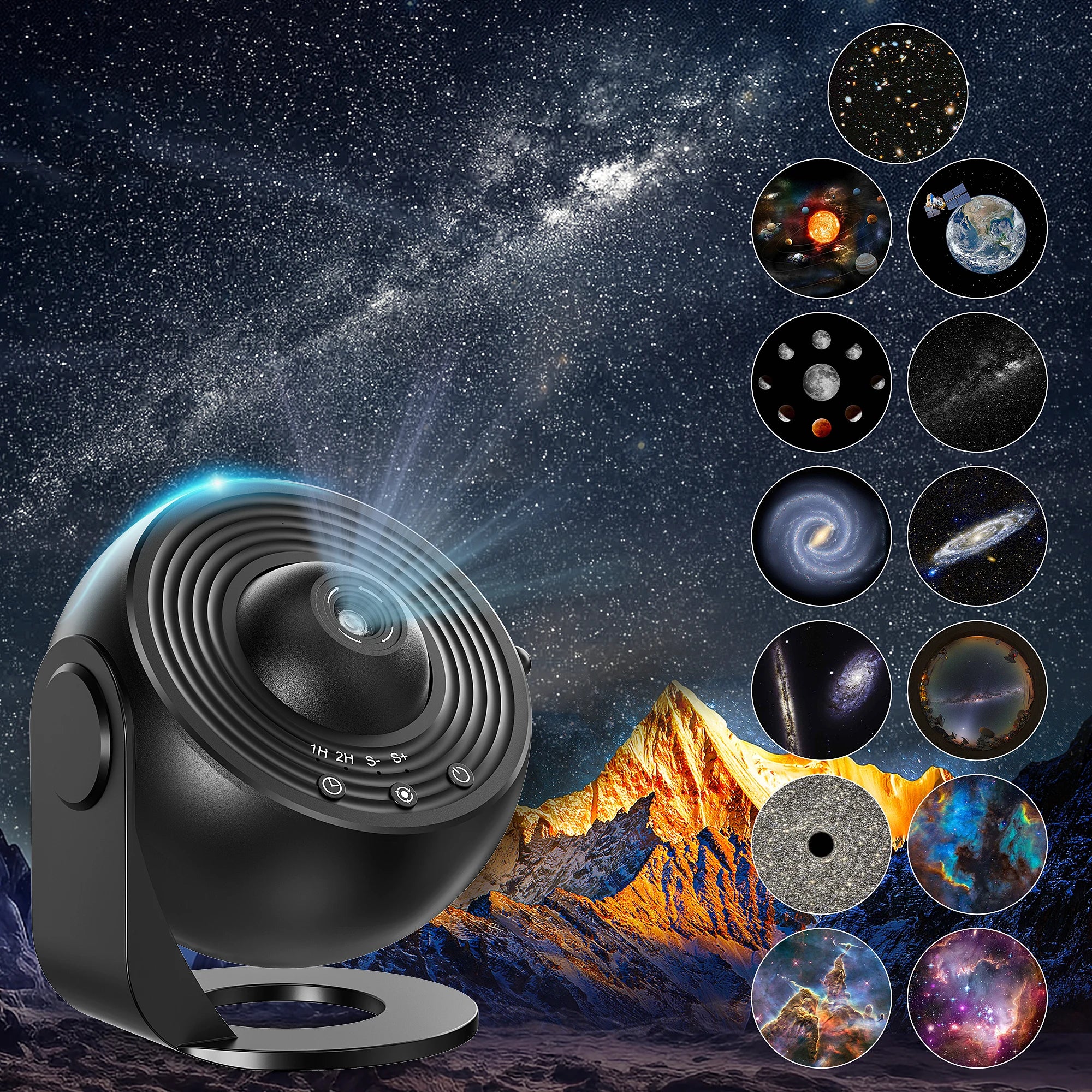 Galaxy Projector Night Light