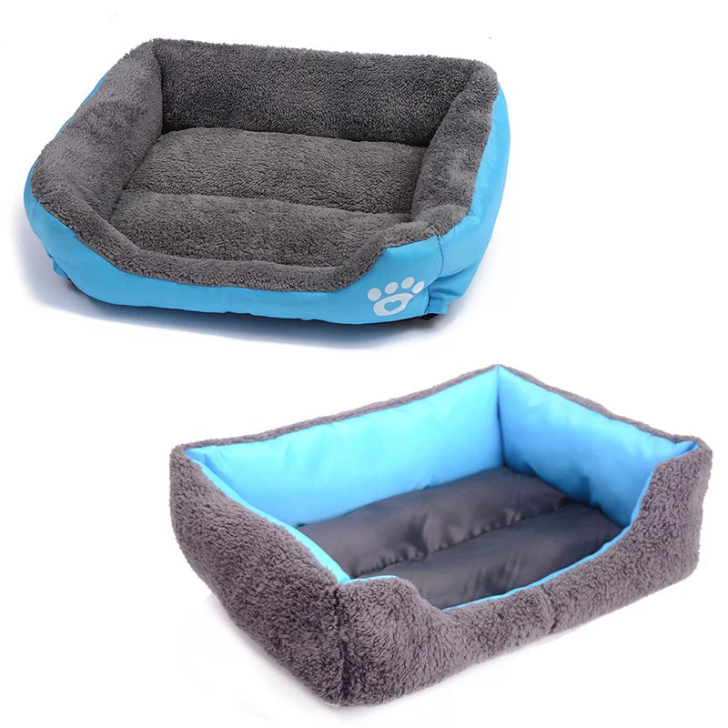 Plush Pet Bed for Cats and Dogs