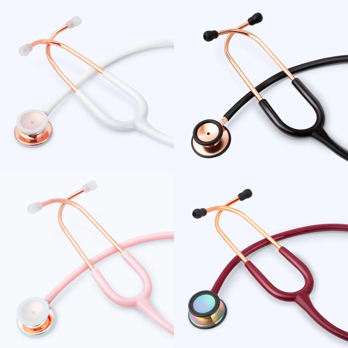 Medical Professional Double Sided Stethoscope Portable Doctor Stethoscope Cardiology Stethoscope Medical Equipment Nurse Vet