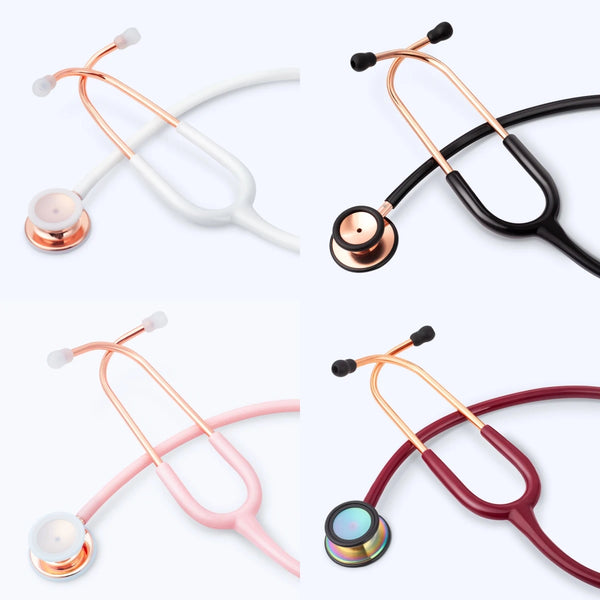 Medical Double Sided Stethoscope Professional Portable Cardiology Stethoscope Medical Equipment Nurse Vet Doctor Stethoscope