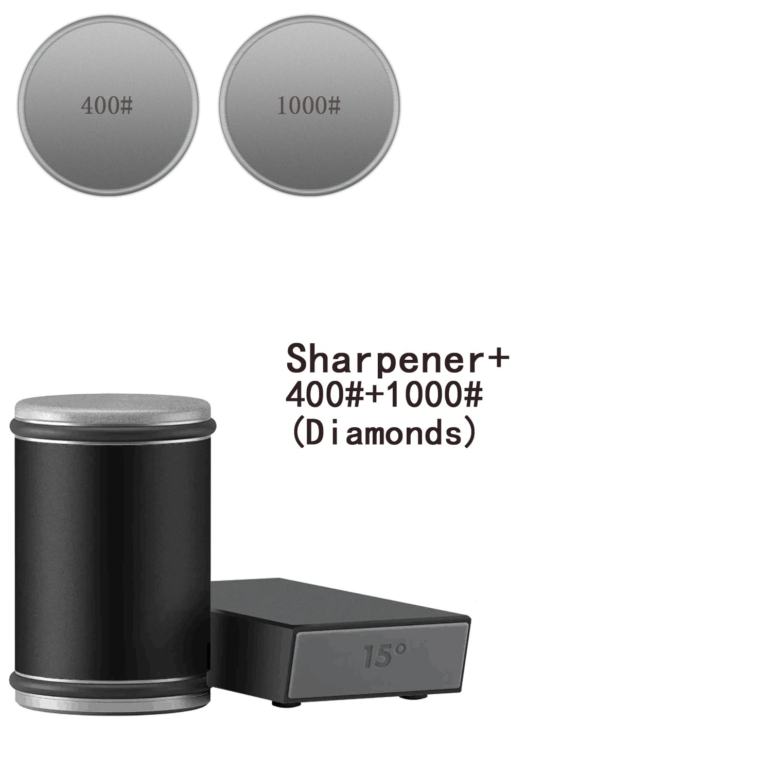 Rolling Knife Sharpener with Magnetic Holder