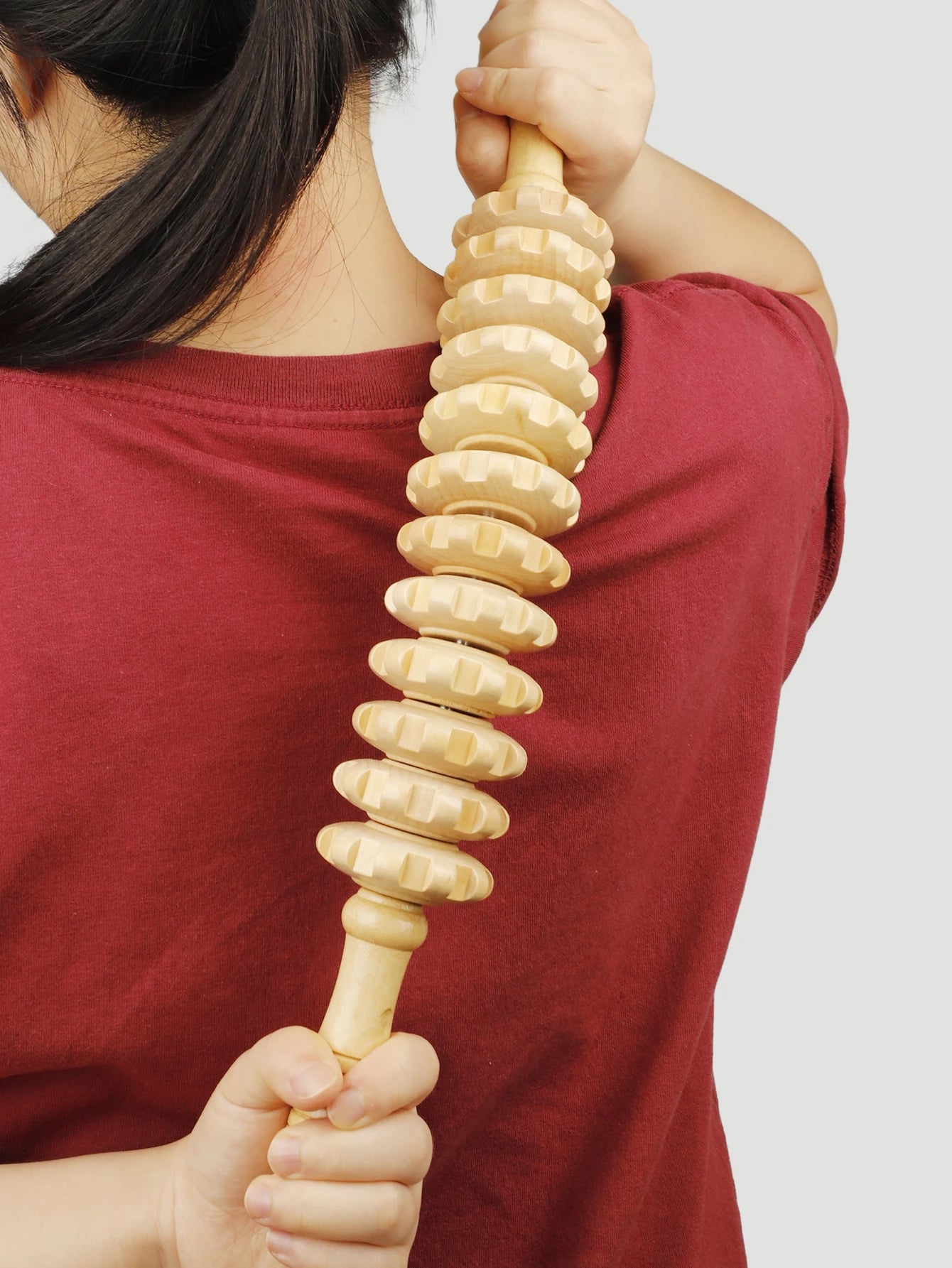Revitalizing Curved Waist Massager
