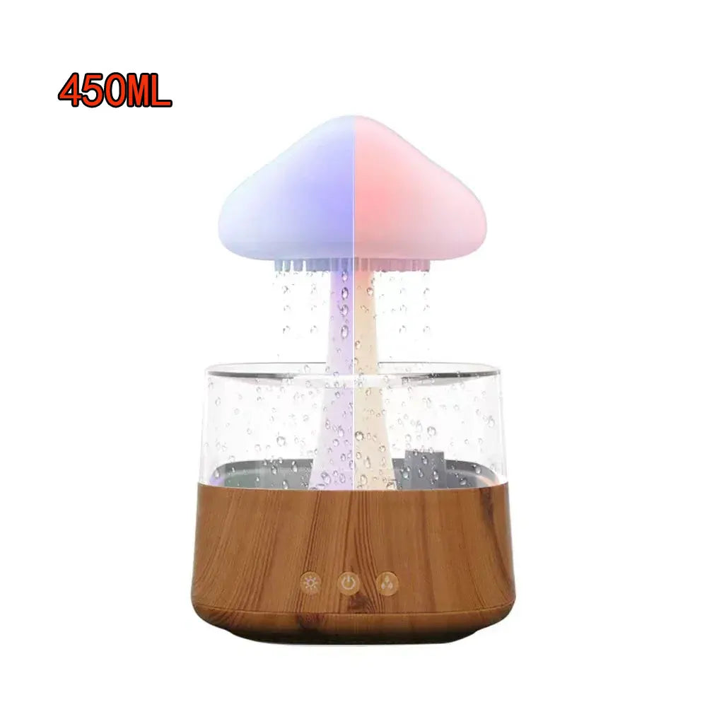 Cloud & Raindrop LED Aromatherapy Humidifier