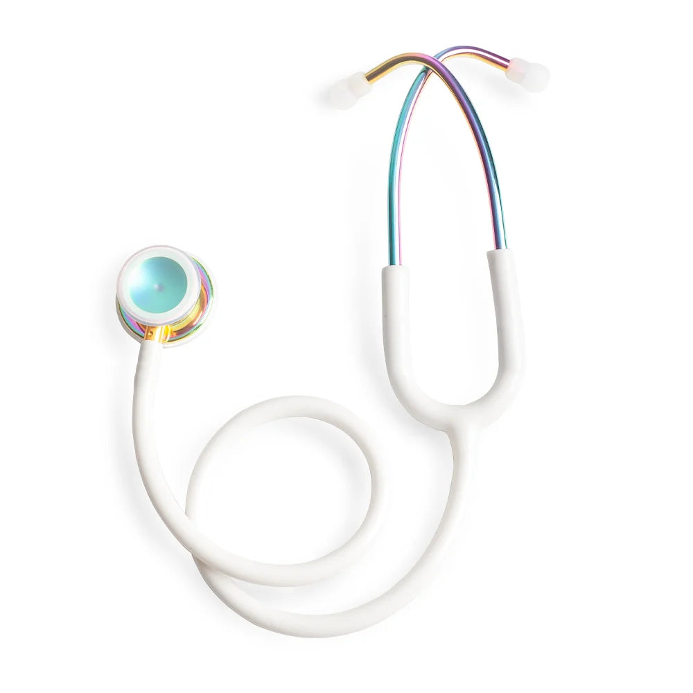 Double sided Medical Stethoscope Professional Heart Lung Cardiology Double Head Stethoscope Nurse Student Vet Medical Equipment