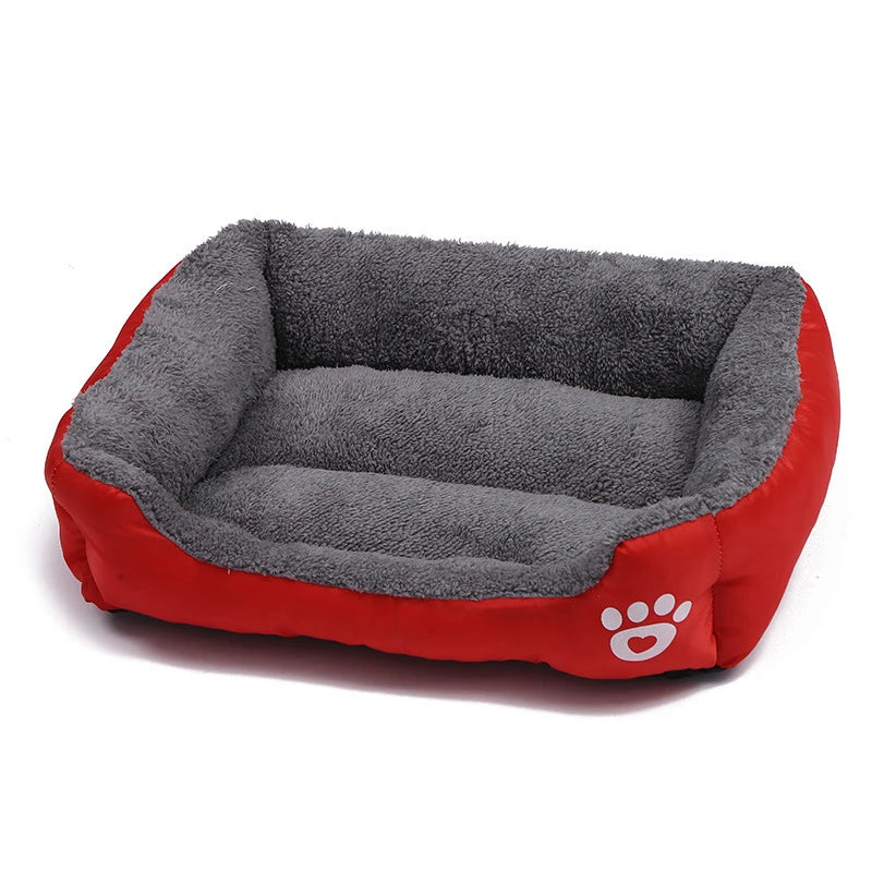 Plush Pet Bed for Cats and Dogs