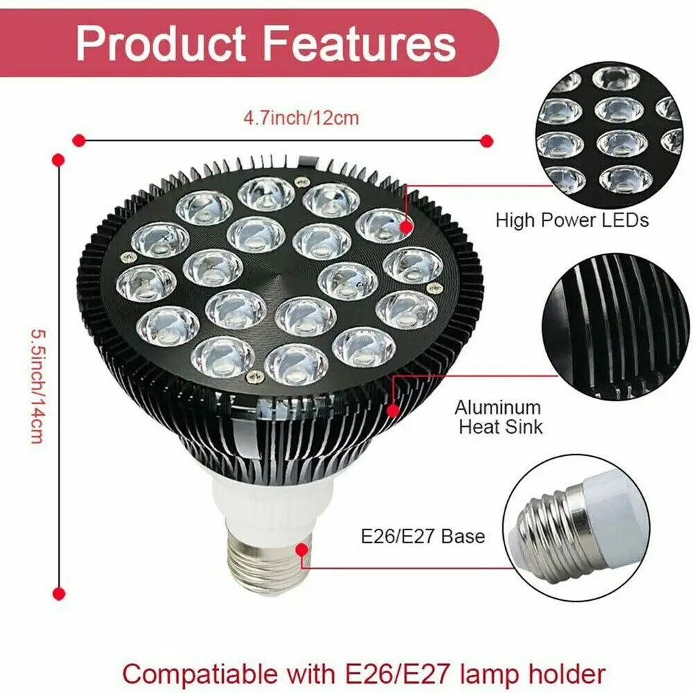 Infrared Light Therapy Lamp