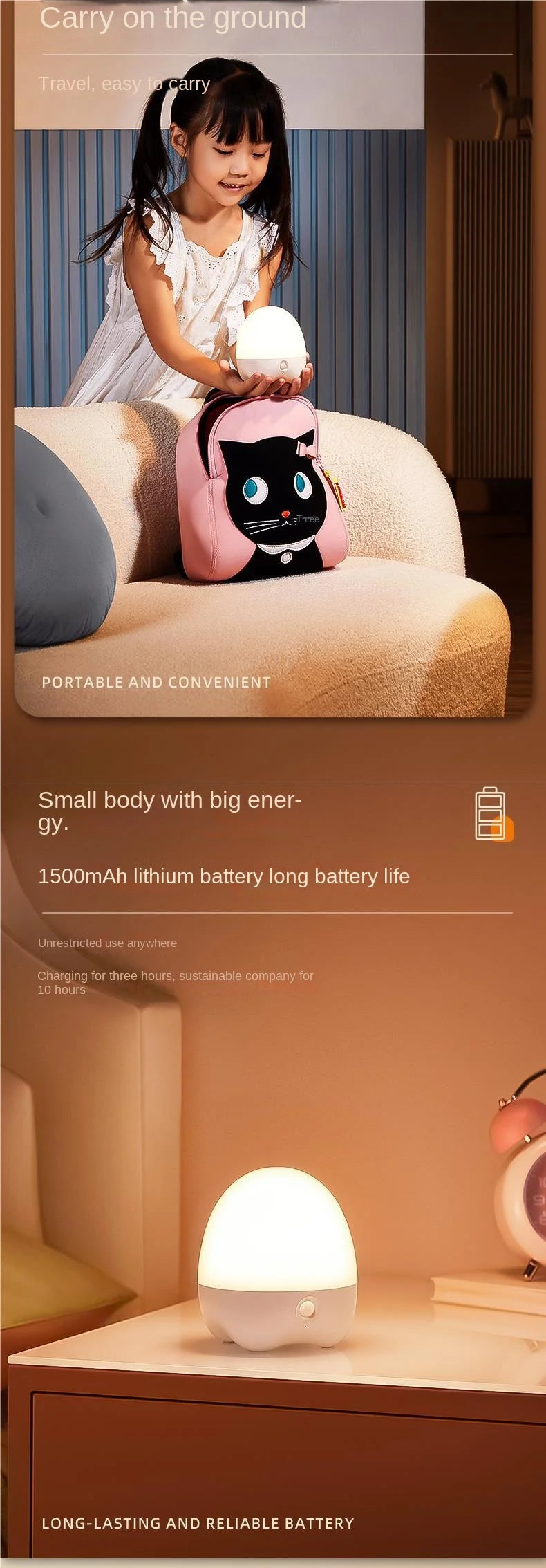 GUIG Charging Induction Night Light