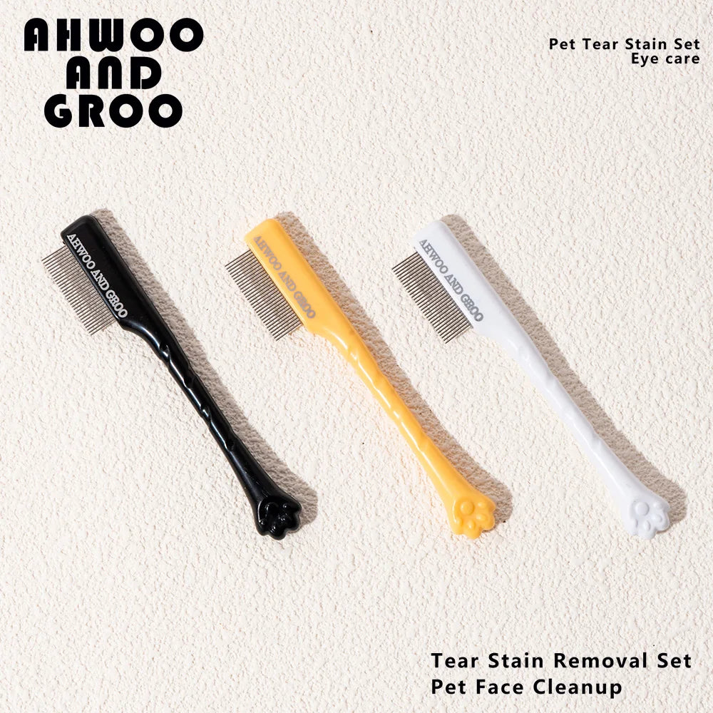 Pet Tear Stain Comb Set