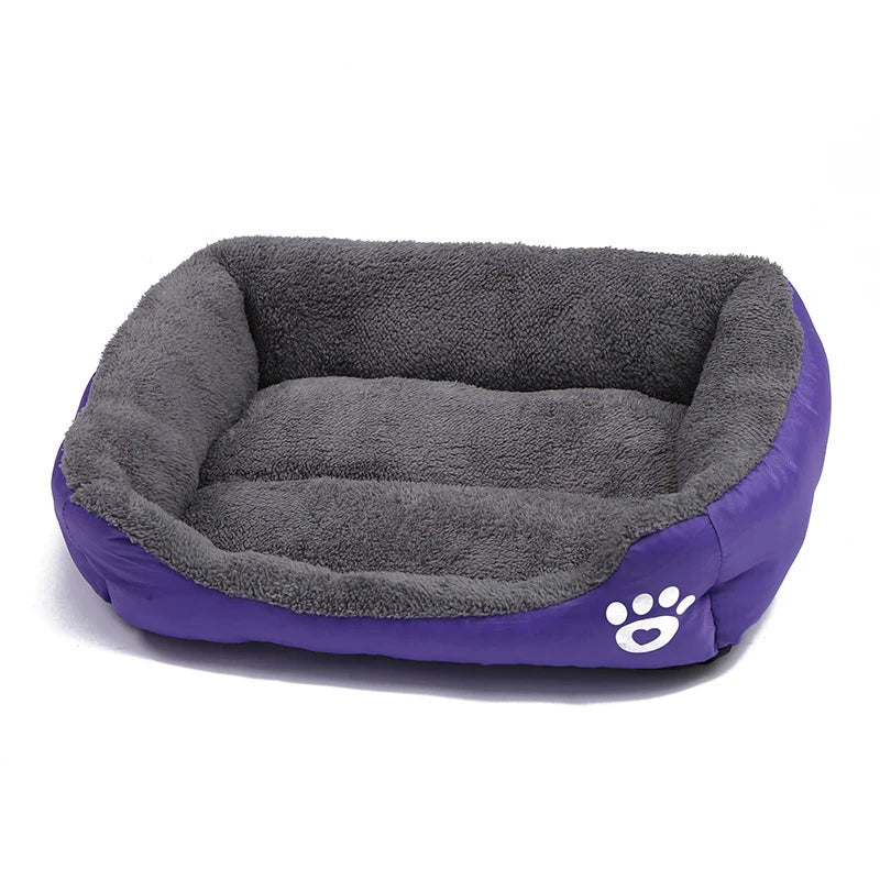 Plush Pet Bed for Cats and Dogs